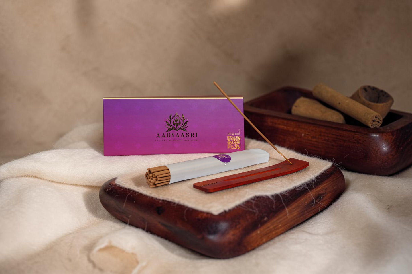 Chandan Natural Incense Sticks - Kalkaji Mandir