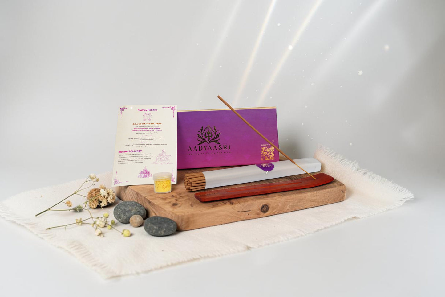 AADYAASRI SHRI BANKE BIHARI MANDIR | NIRVANA INCENSE STICKS