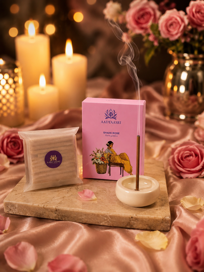 Shahi Rose Dhoop Sticks (Bamboo less)