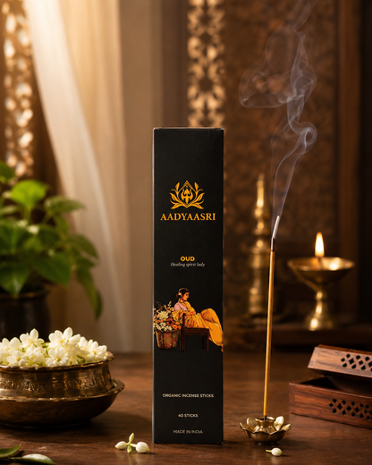 Oud 100% Organic Incense Sticks
