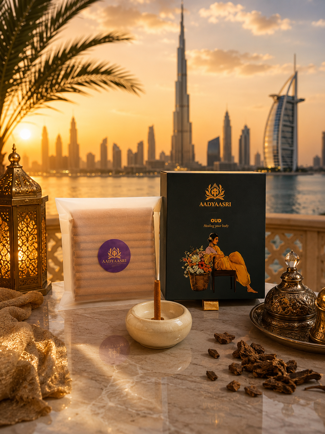 Oud Dhoop Sticks (Bamboo less)
