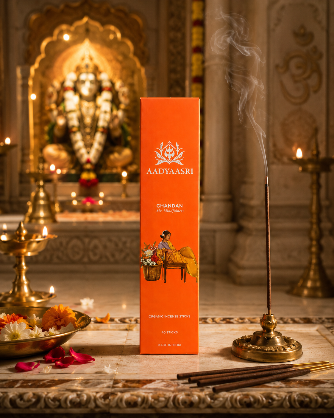 Chandan 100% organic incense stick