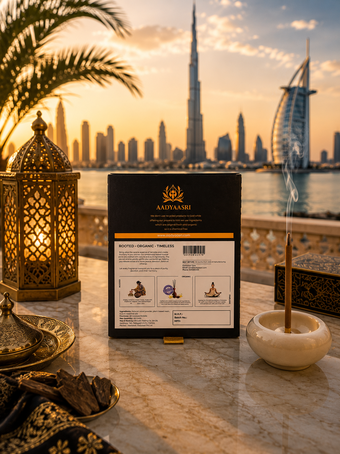 Oud Dhoop Sticks (Bamboo less)