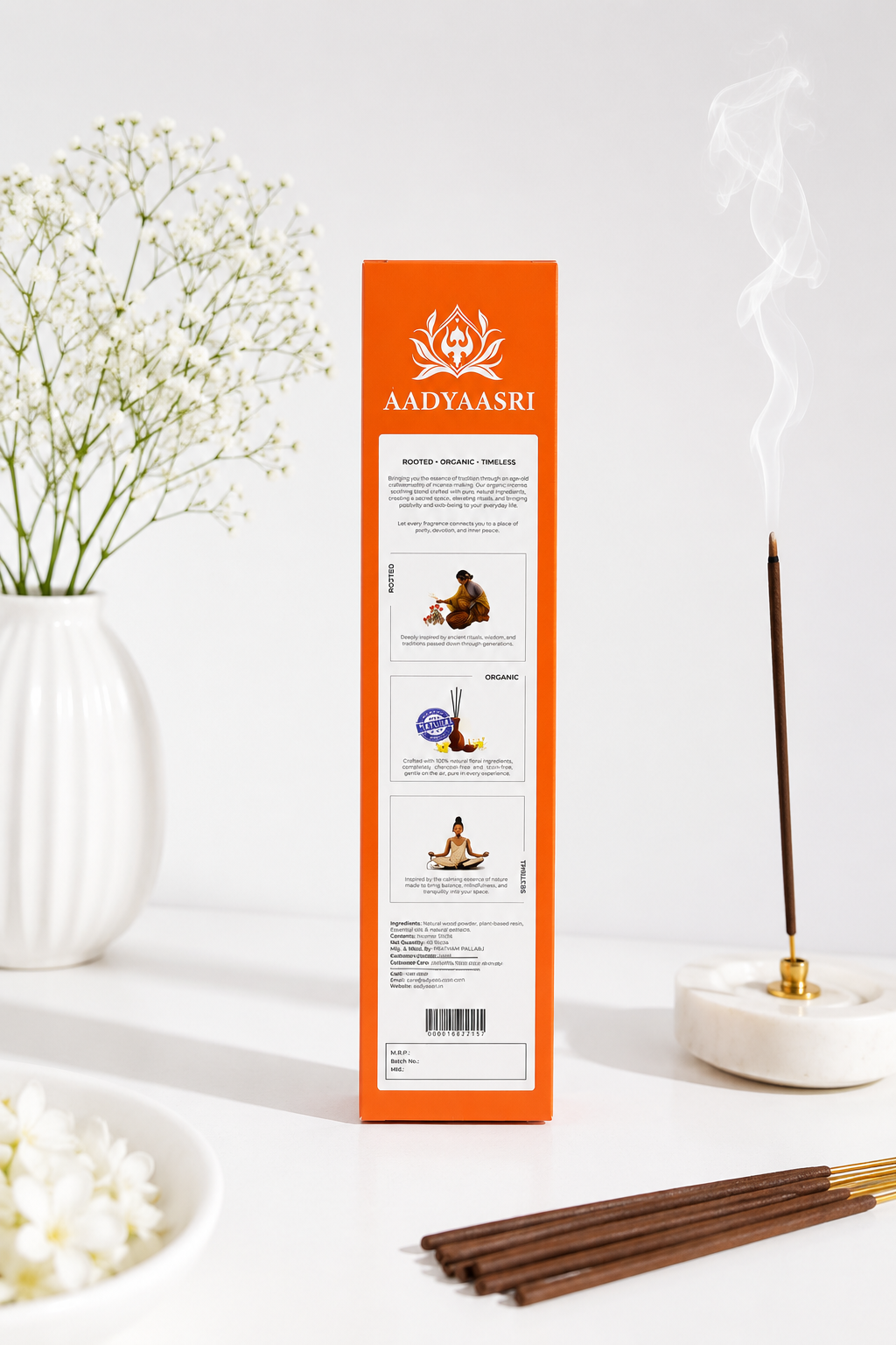 Chandan 100% organic incense stick
