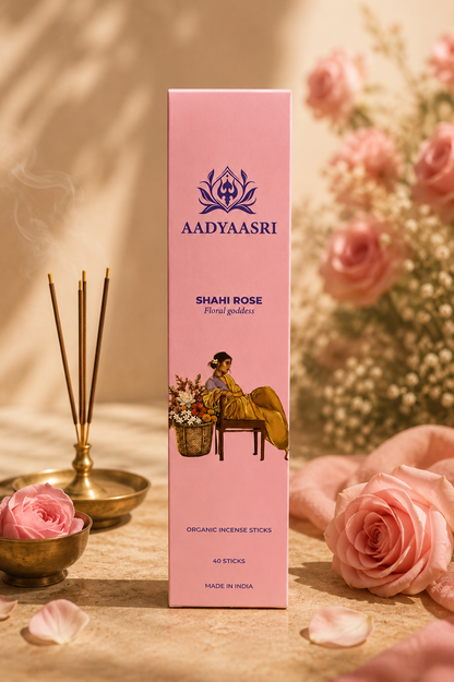 Shahi Rose 100% Organic Incense stick