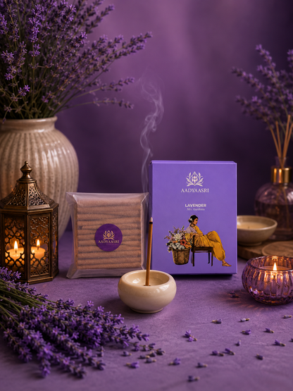 Lavender Dhoop Sticks (Bamboo less)