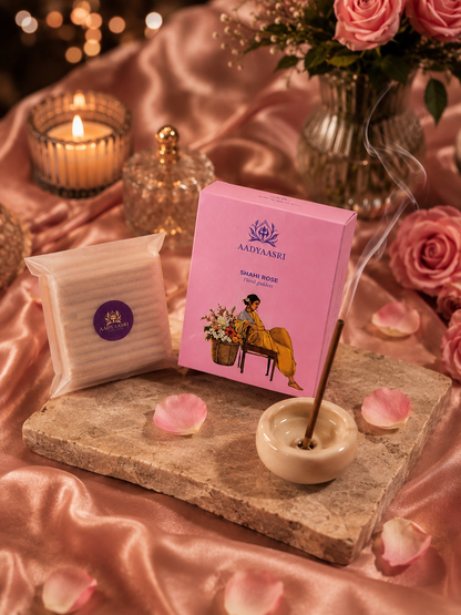 Shahi Rose Dhoop Sticks (Bamboo less)