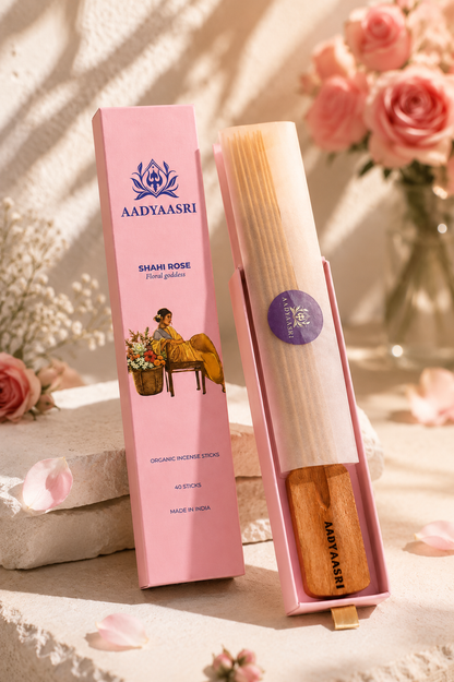 Shahi Rose 100% Organic Incense stick
