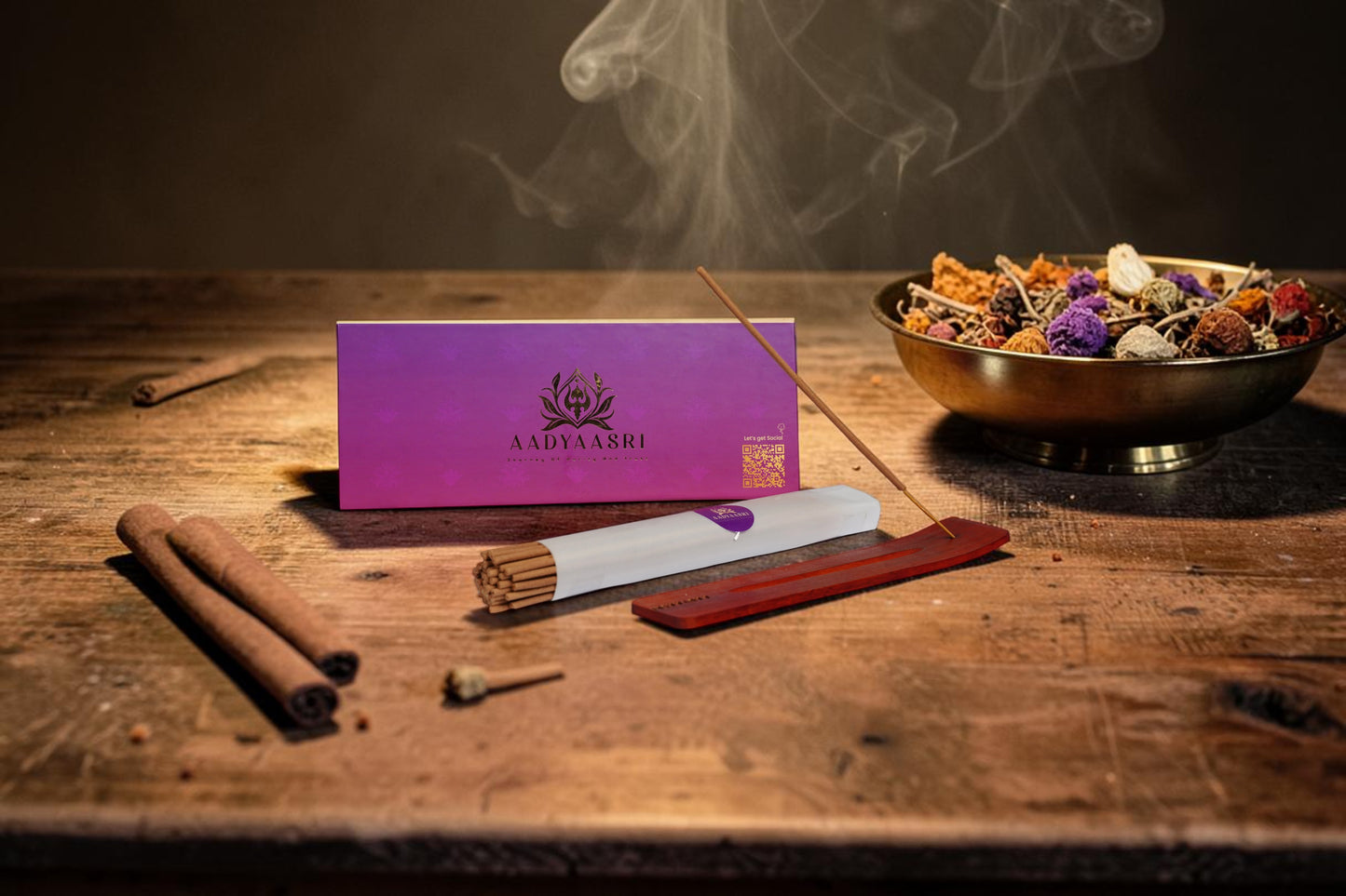 AADYAASRI SHRI BANKE BIHARI CHANDAN INCENSE STICKS