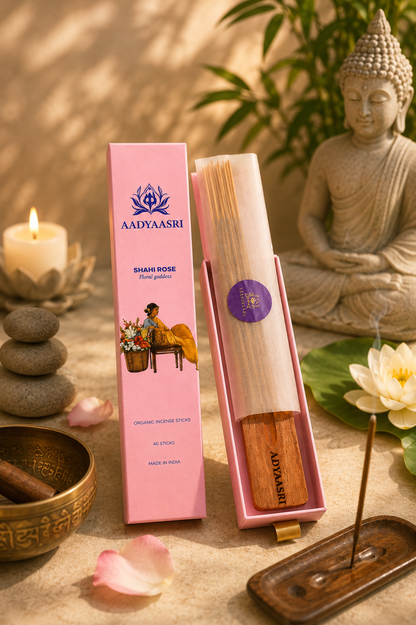 Shahi Rose 100% Organic Incense stick