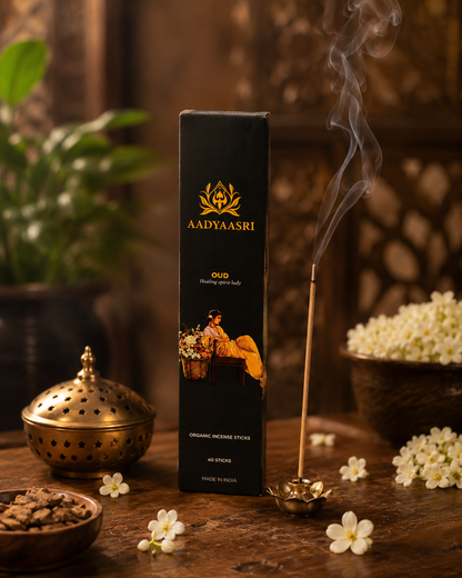 Oud 100% Organic Incense Sticks