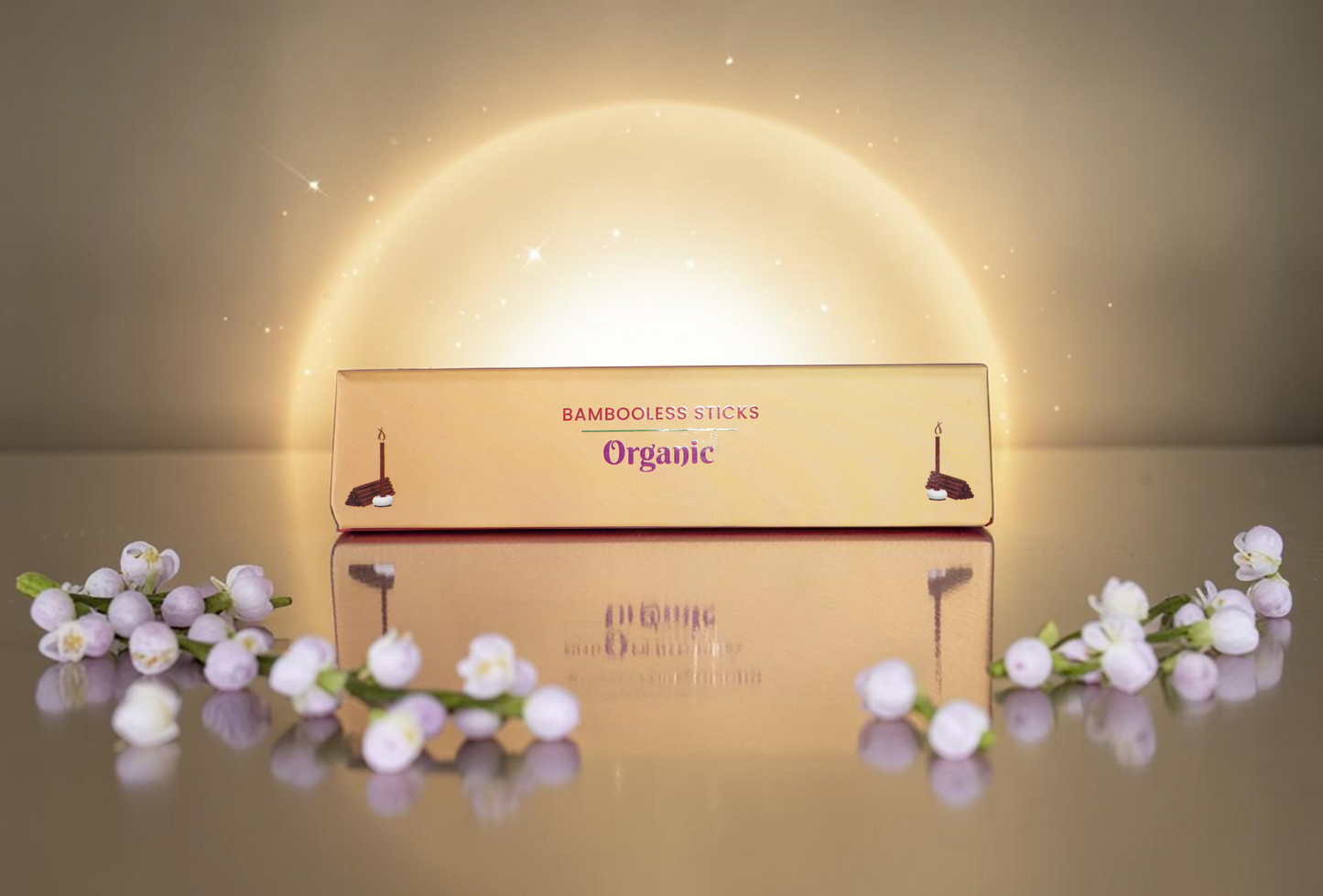 MOGRA BAMBOOLESS INCENSE STICKS - SHRI BANKE BIHARI TEMPLE, VRINDAVAN