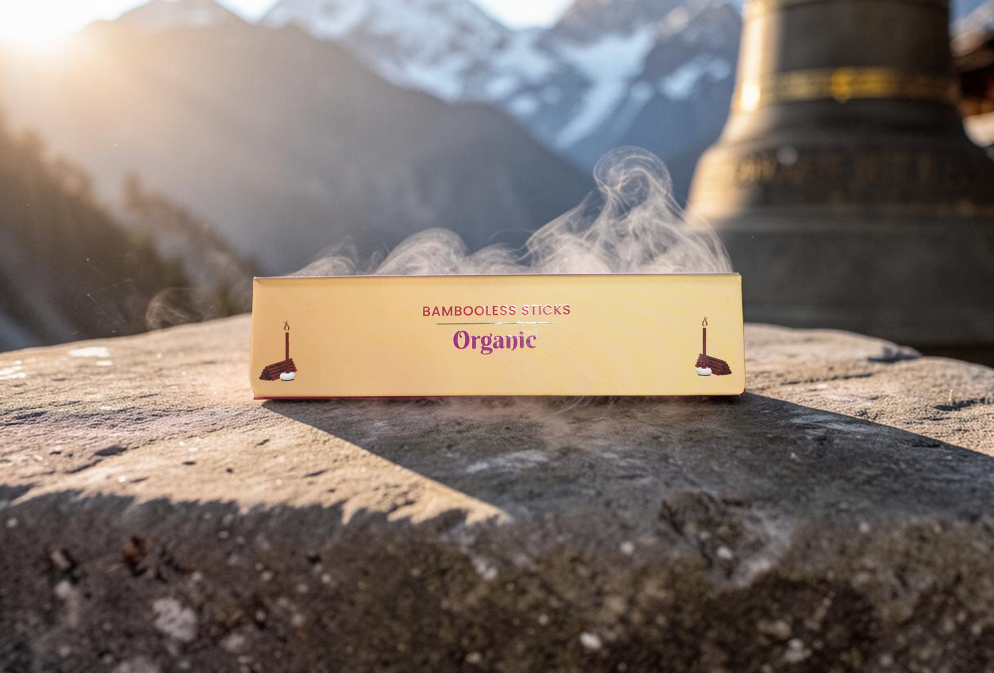 NIRVANA BAMBOOLESS INCENSE STICKS - SHRI BANKE BIHARI TEMPLE, VRINDAVAN