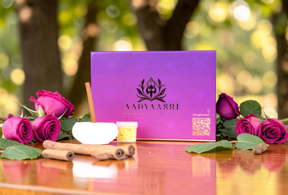 SHAHI ROSE BAMBOOLESS INCENSE STICKS - SHRI BANKE BIHARI TEMPLE, VRINDAVAN